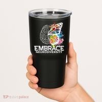 Embrace Neurodiversity Adhd Awareness Tumbler thumb 2