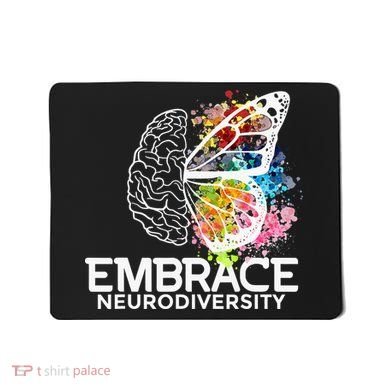 Embrace Neurodiversity Adhd Awareness Mousepad