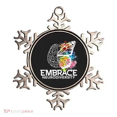 Embrace Neurodiversity Adhd Awareness Ornament