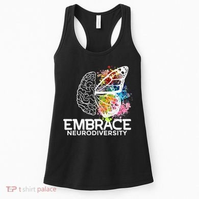 Embrace Neurodiversity Adhd Awareness Women's Tank Top