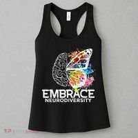 Embrace Neurodiversity Adhd Awareness Women's Tank Top thumb 3