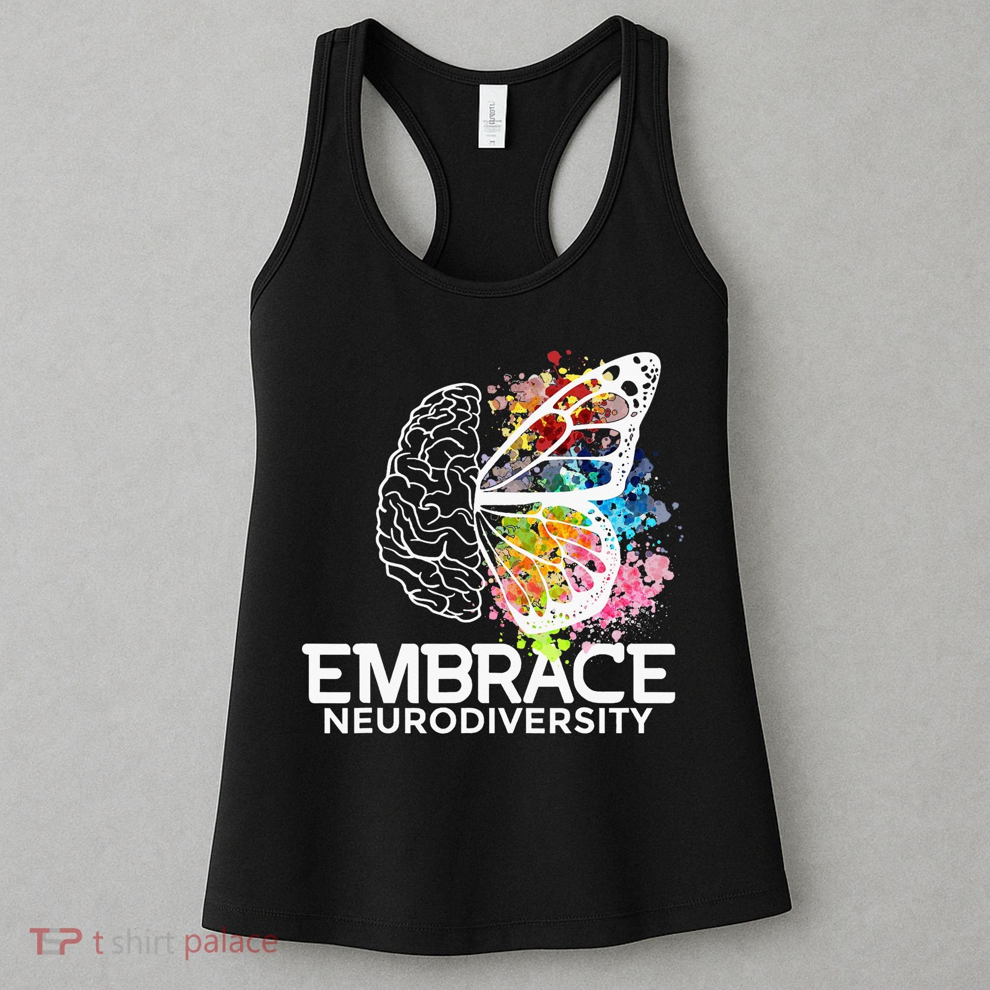 Embrace Neurodiversity Adhd Awareness Women's Tank Top