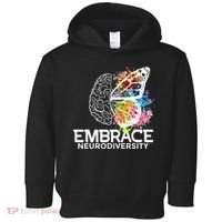 Embrace Neurodiversity Adhd Awareness Toddler Hoodie thumb 0