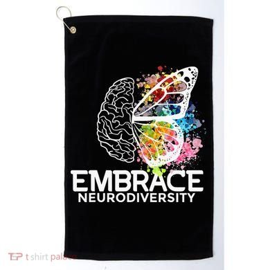 Embrace Neurodiversity Adhd Awareness Golf Towel