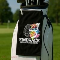 Embrace Neurodiversity Adhd Awareness Golf Towel thumb 2