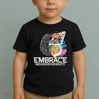 Embrace Neurodiversity Adhd Awareness Toddler T-Shirt thumb 2