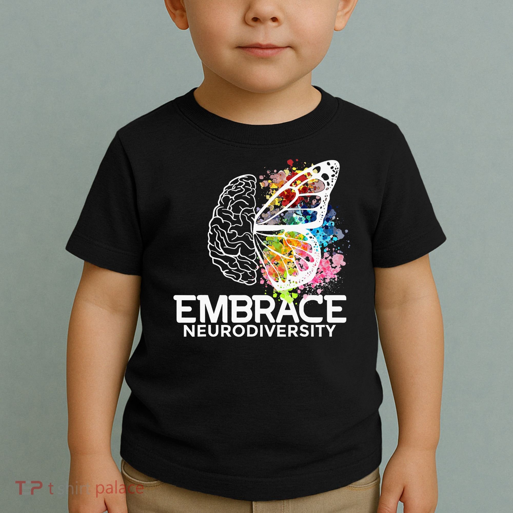 Embrace Neurodiversity Adhd Awareness Toddler T-Shirt