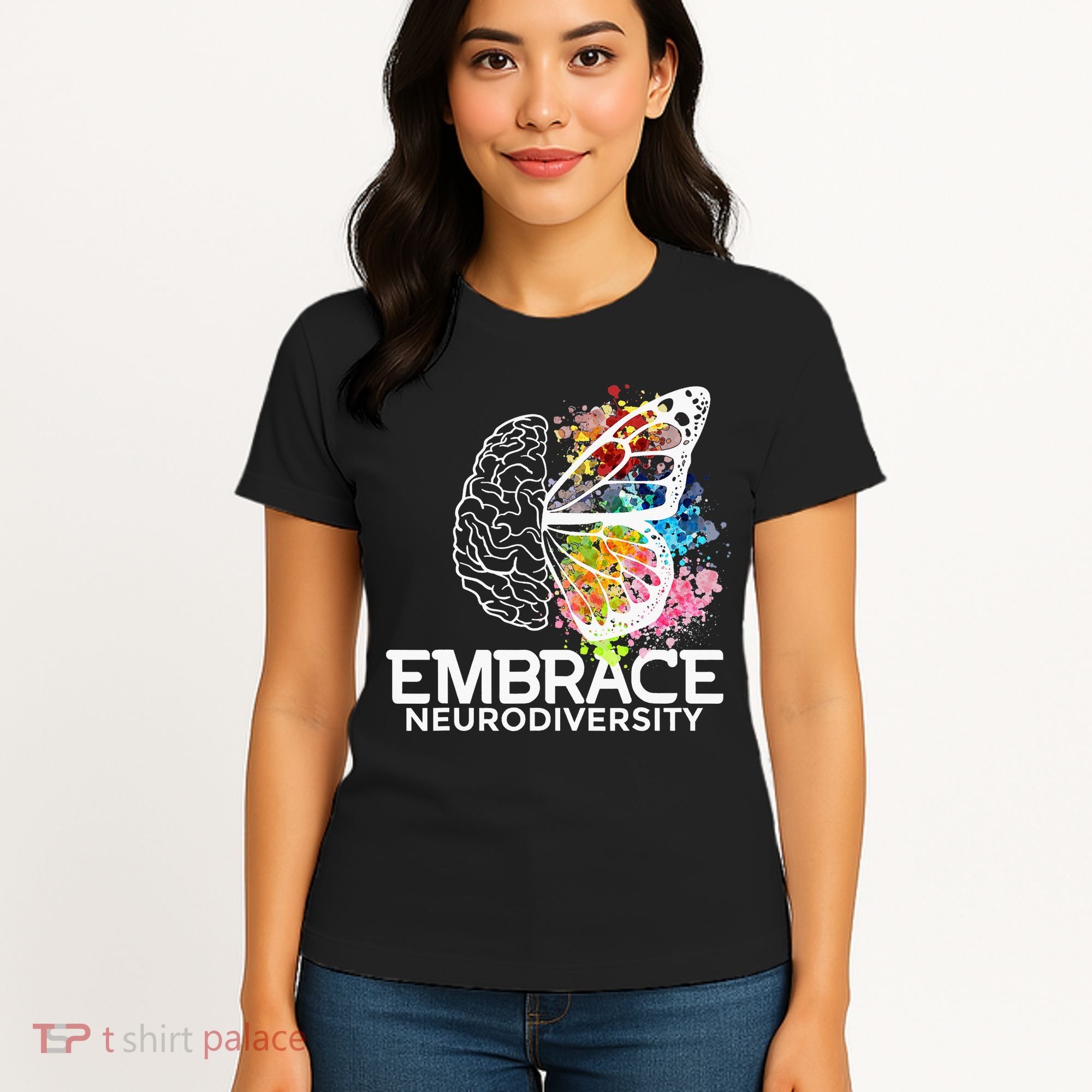 Embrace Neurodiversity Adhd Awareness Women's T-Shirt