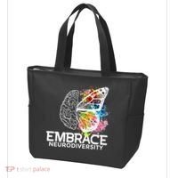 Embrace Neurodiversity Adhd Awareness Tote Bag thumb 3