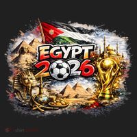Egypt North America Soccer Tournament 2026 Golf Towel thumb 3