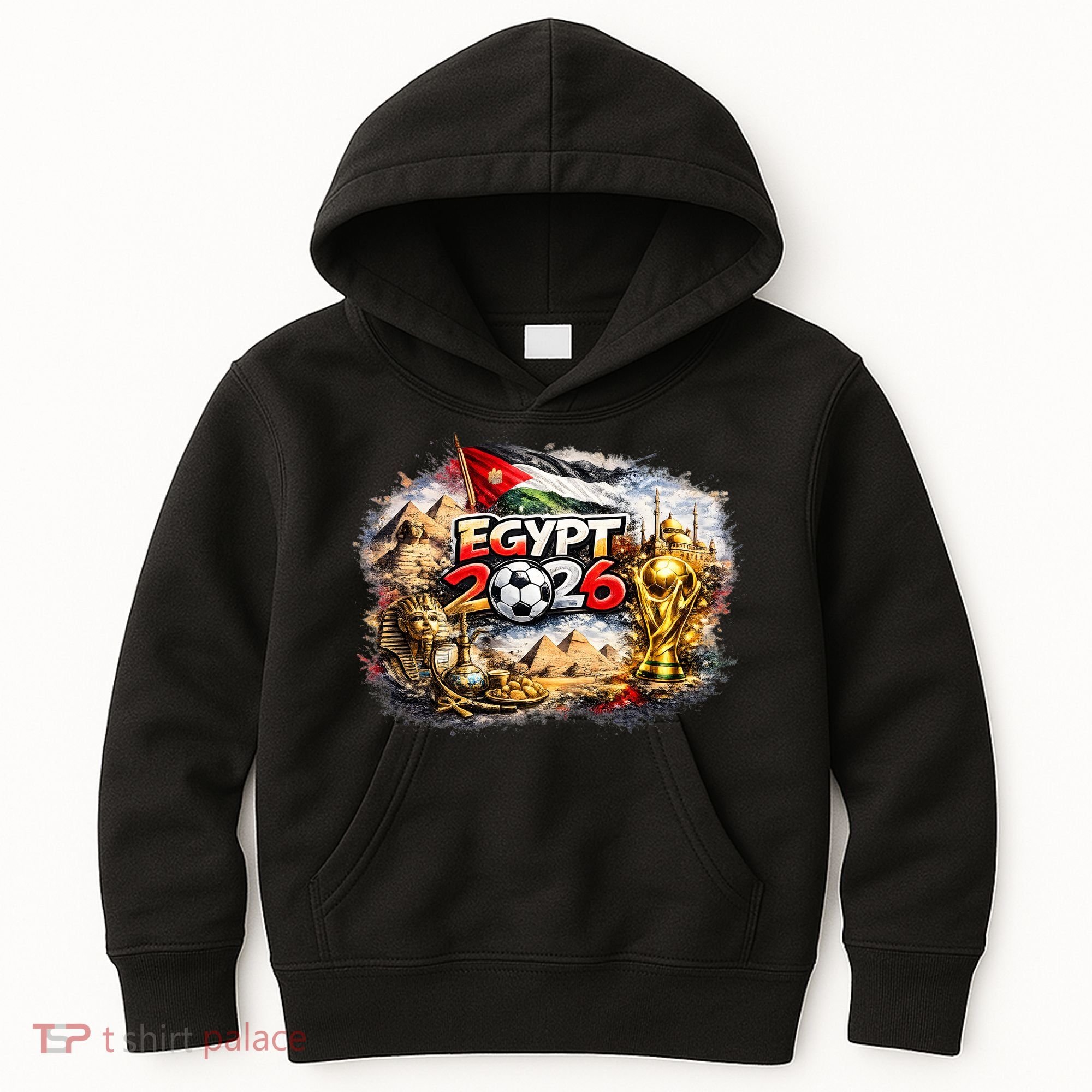 Egypt North America Soccer Tournament 2026 Kids Hoodie