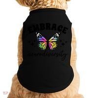 Embrace Neurodiversity Autism Neurodivergent Gift Doggie Tank thumb 0