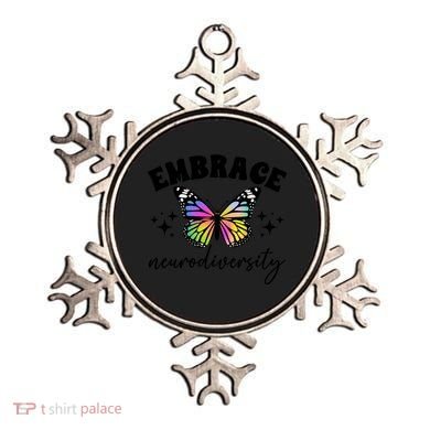 Embrace Neurodiversity Autism Neurodivergent Gift Ornament