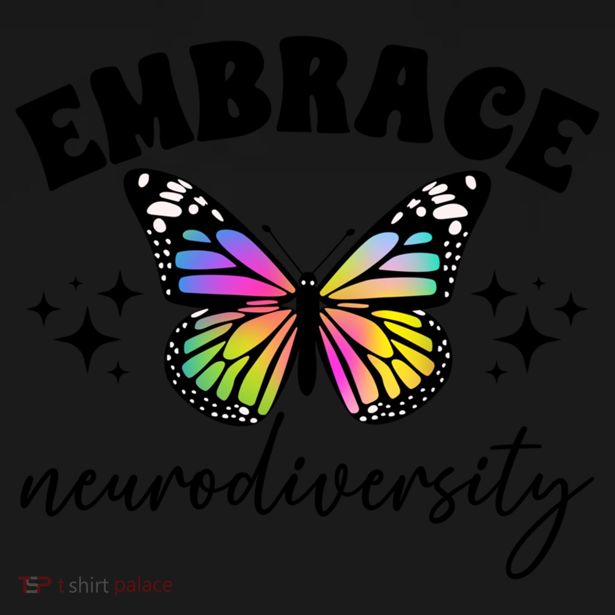 Embrace Neurodiversity Autism Neurodivergent Gift Ornament