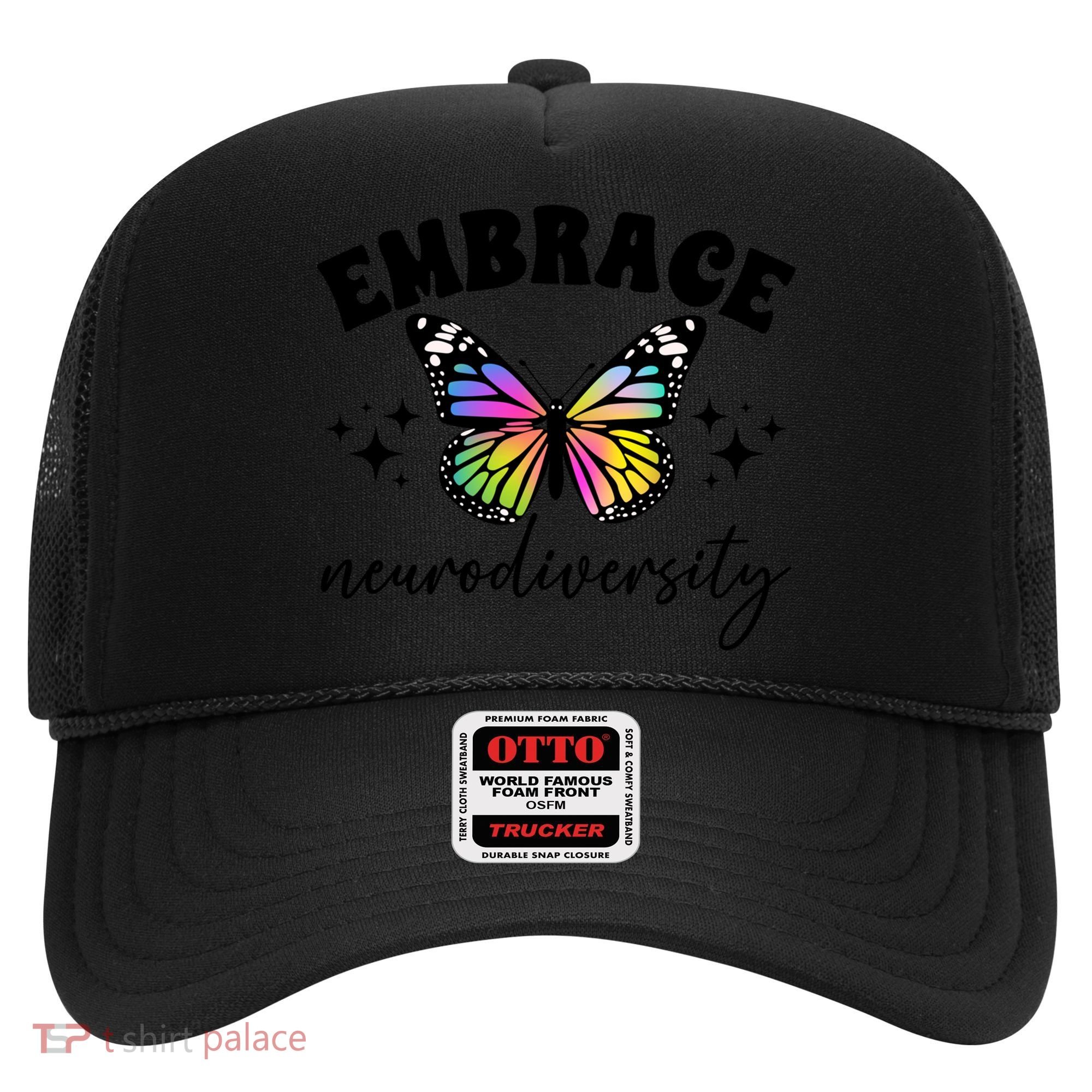 Embrace Neurodiversity Autism Neurodivergent Gift Hat