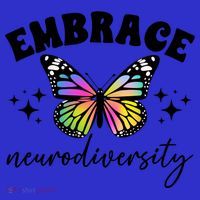 Embrace Neurodiversity Autism Neurodivergent Gift T-Shirt thumb 7