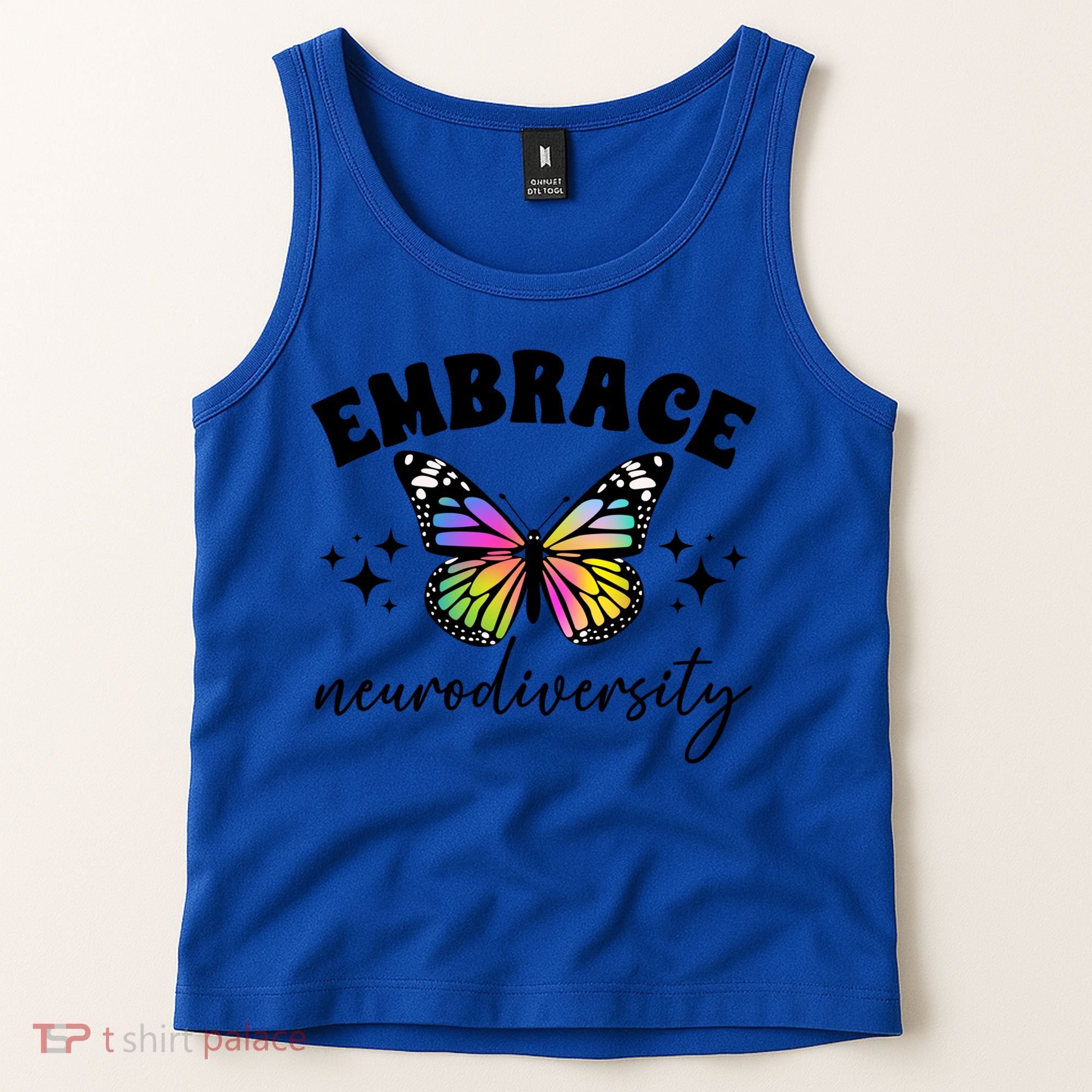 Embrace Neurodiversity Autism Neurodivergent Gift Tank Top