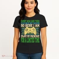Every Now And Then I Leave My Room Gaming Funny Gamers Women's T-Shirt thumb 4
