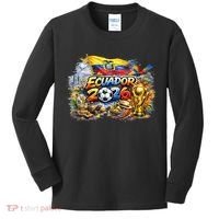 ECUATEUR North America Soccer Tournament 2026 Kids Long Sleeve Shirt thumb 0