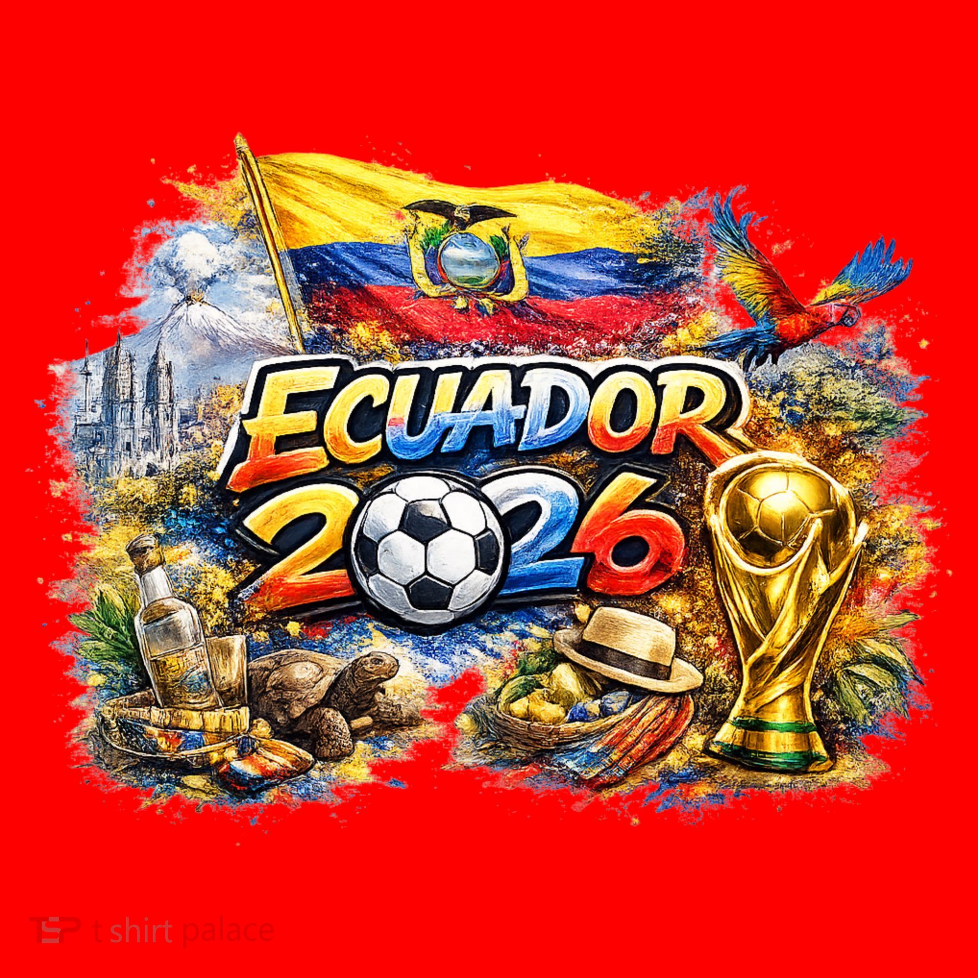ECUATEUR North America Soccer Tournament 2026 Santa Hat
