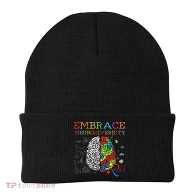 Embrace Neurodiversity Adhd Autism Asd Beanie