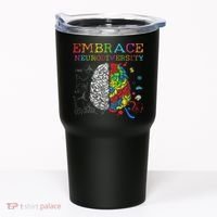 Embrace Neurodiversity Adhd Autism Asd Tumbler thumb 0