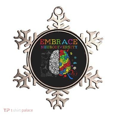 Embrace Neurodiversity Adhd Autism Asd Ornament