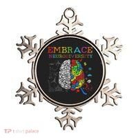 Embrace Neurodiversity Adhd Autism Asd Ornament thumb 0