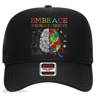 Embrace Neurodiversity Adhd Autism Asd Hat