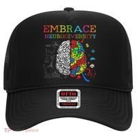 Embrace Neurodiversity Adhd Autism Asd Hat thumb 0