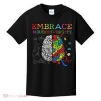 Embrace Neurodiversity Adhd Autism Asd Kids T-Shirt thumb 0