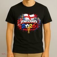 ENGLAND North America Soccer Tournament 2026 T-Shirt thumb 3
