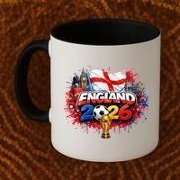ENGLAND North America Soccer Tournament 2026 Coffee Mug thumb 2