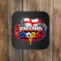 ENGLAND North America Soccer Tournament 2026 Coaster thumb 0