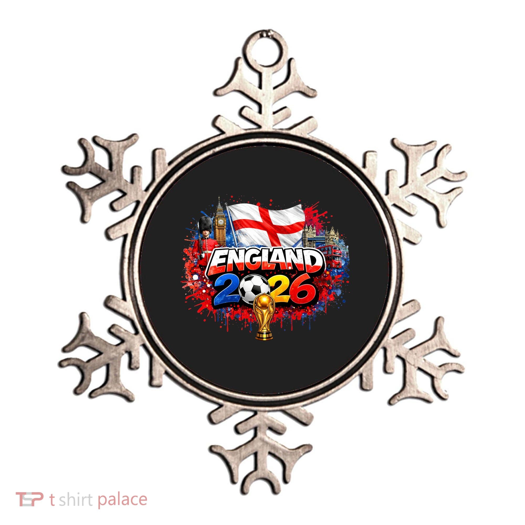ENGLAND North America Soccer Tournament 2026 Ornament
