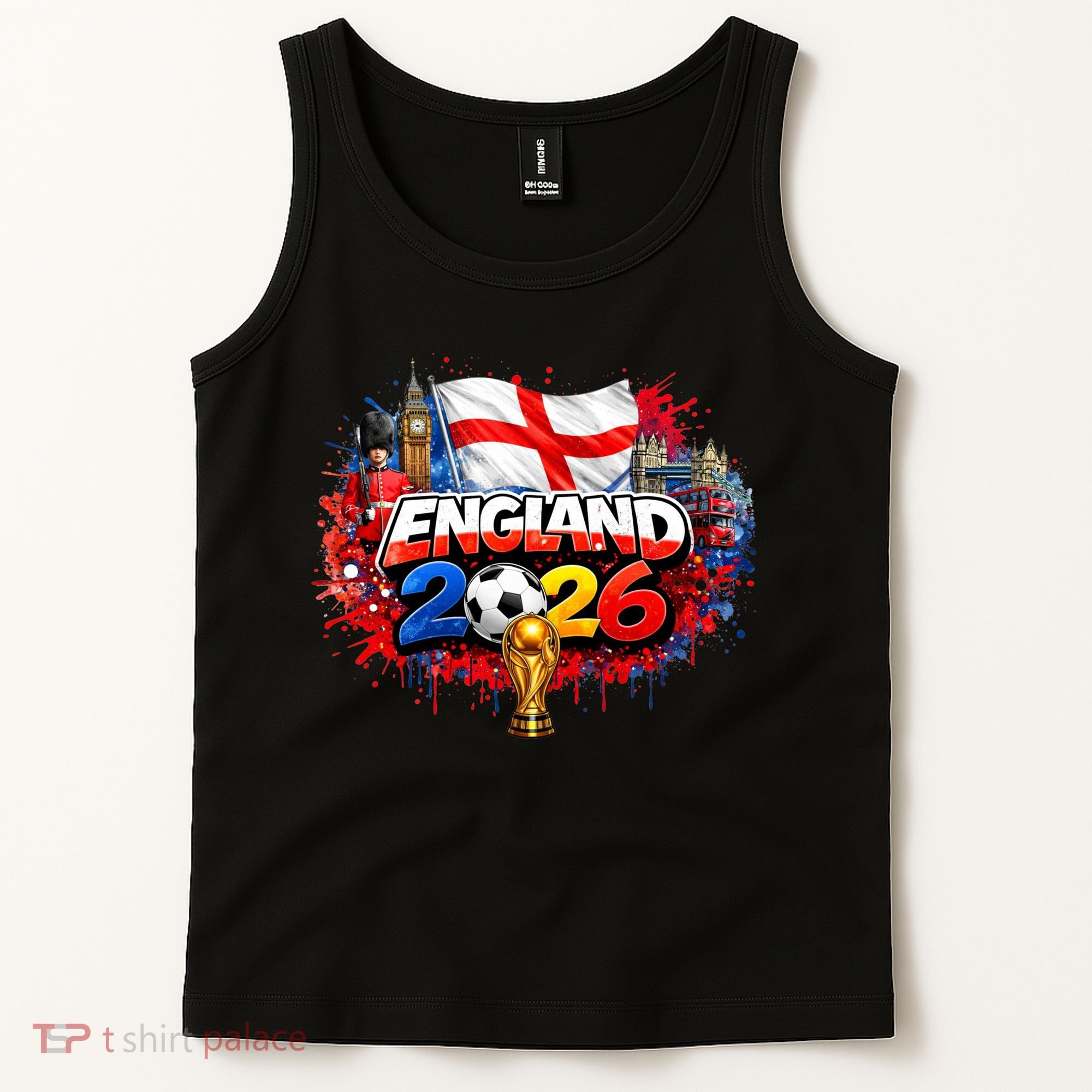 ENGLAND North America Soccer Tournament 2026 Tank Top