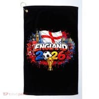 ENGLAND North America Soccer Tournament 2026 Golf Towel thumb 0