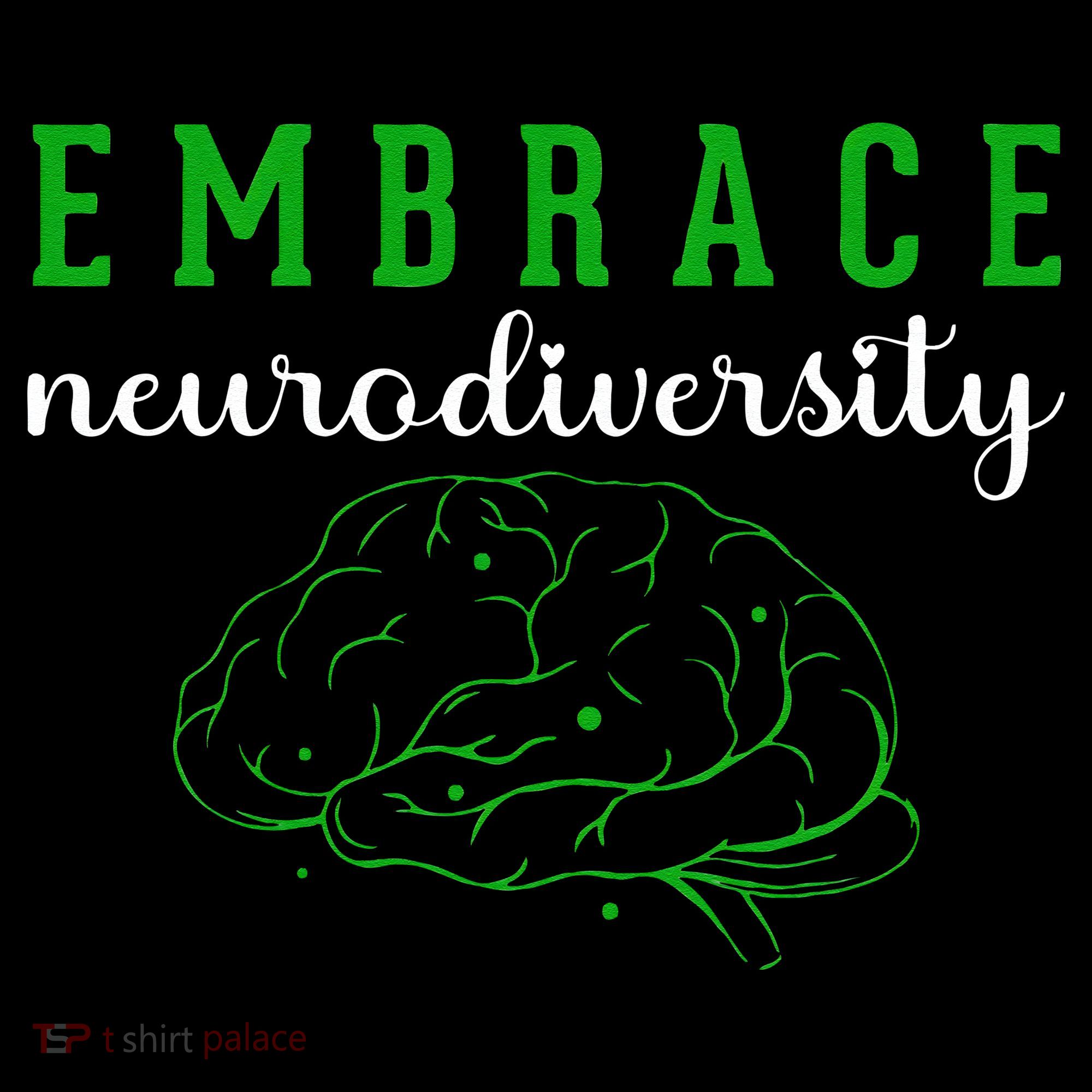 Embrace Neurodiversity ADHD Autism Awareness Coaster