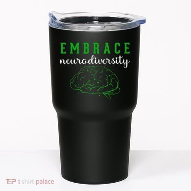 Embrace Neurodiversity ADHD Autism Awareness Tumbler