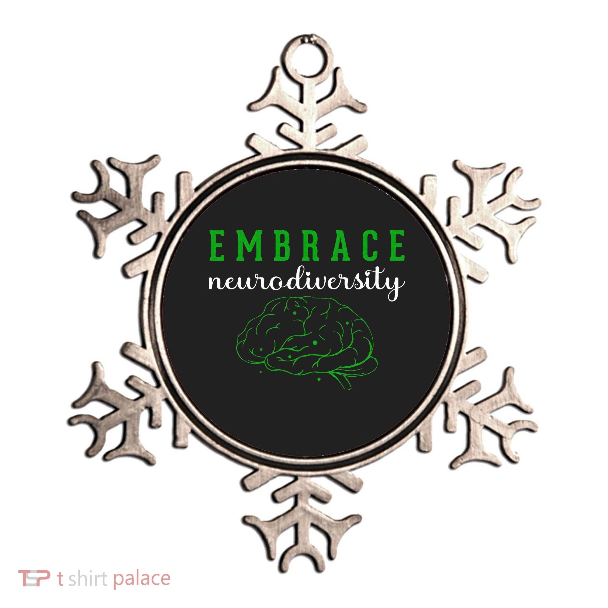 Embrace Neurodiversity ADHD Autism Awareness Ornament