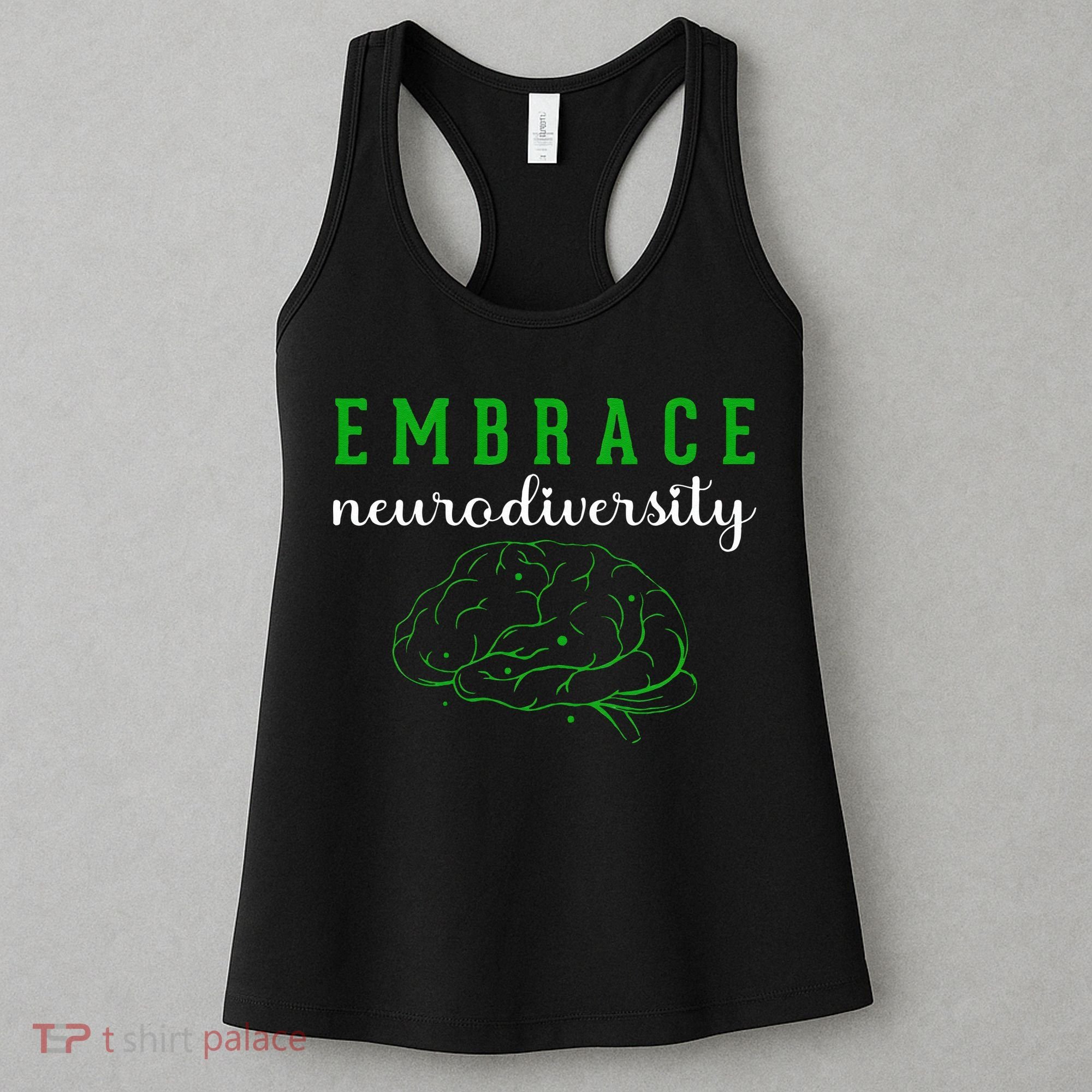 Embrace Neurodiversity ADHD Autism Awareness Women's Tank Top