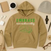 Embrace Neurodiversity ADHD Autism Awareness Hoodie thumb 3