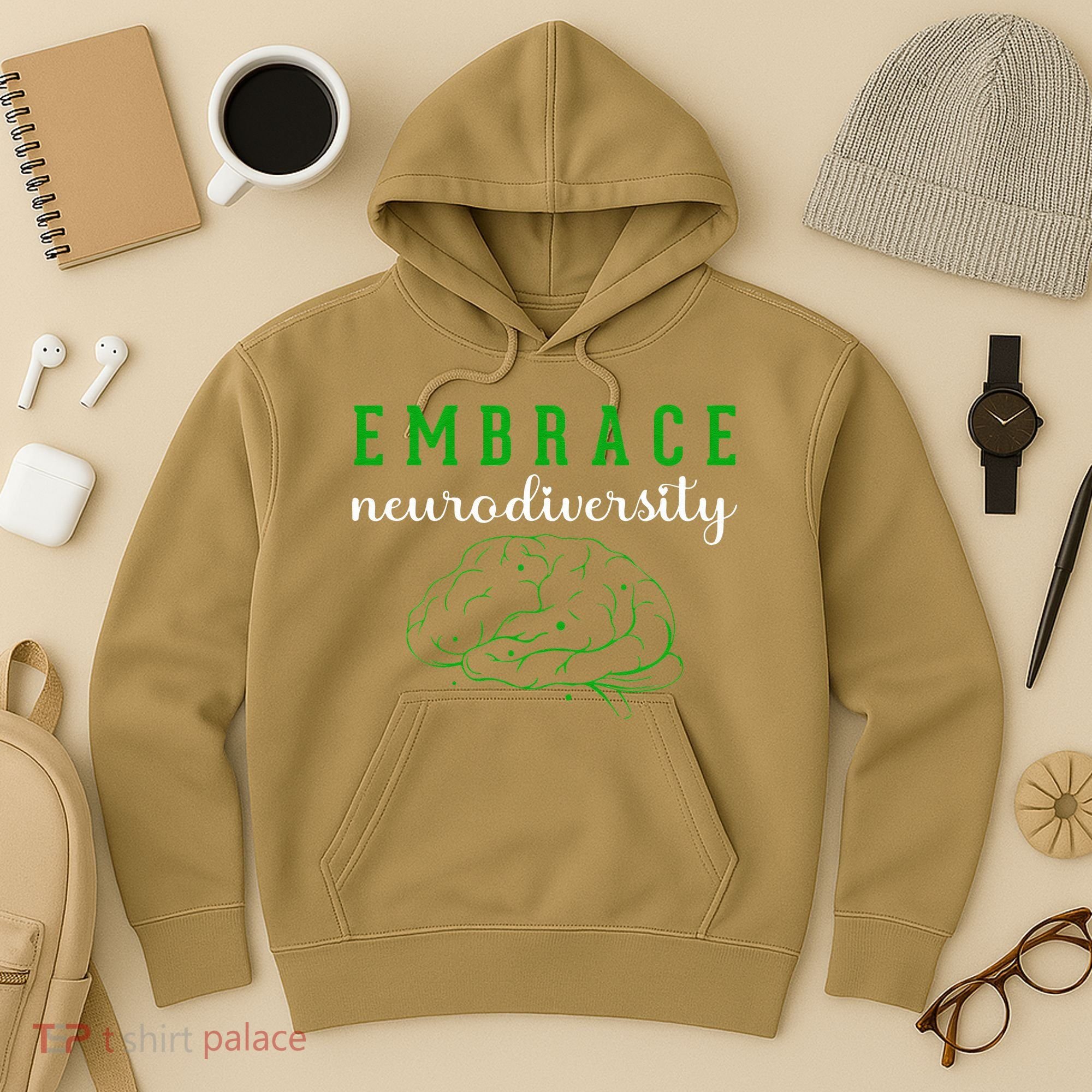 Embrace Neurodiversity ADHD Autism Awareness Hoodie
