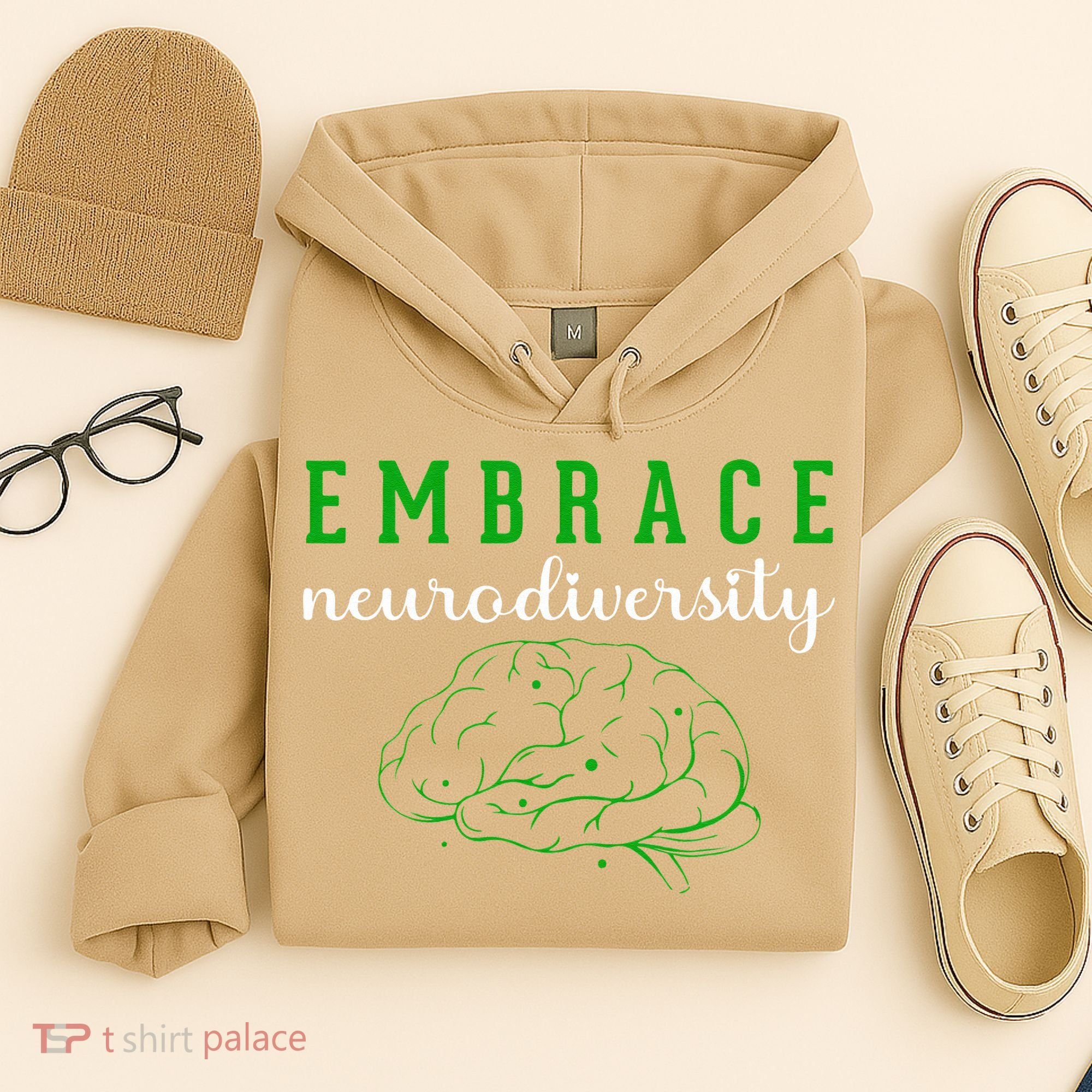 Embrace Neurodiversity ADHD Autism Awareness Hoodie