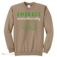 Embrace Neurodiversity ADHD Autism Awareness Sweatshirt thumb 0