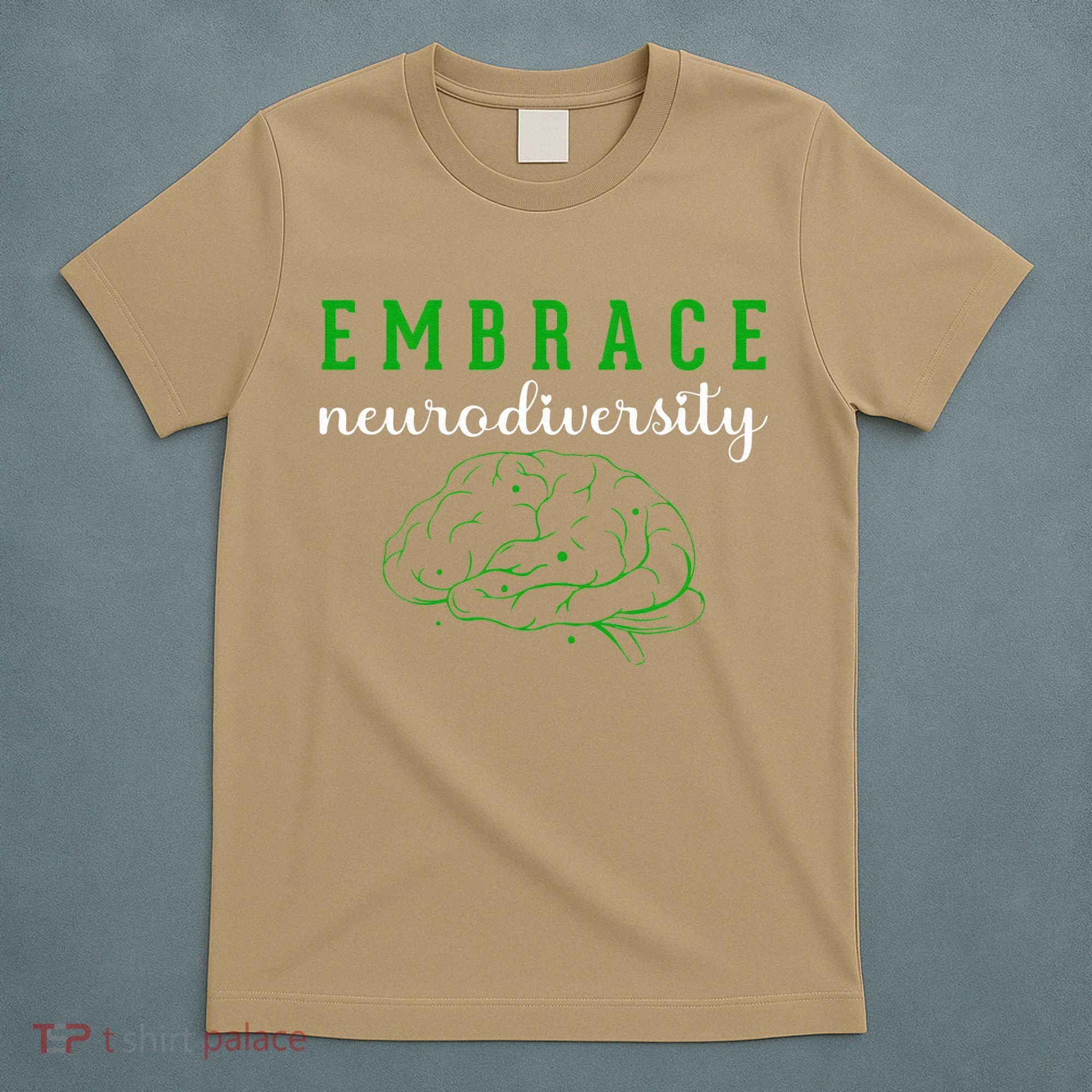 Embrace Neurodiversity ADHD Autism Awareness T-Shirt