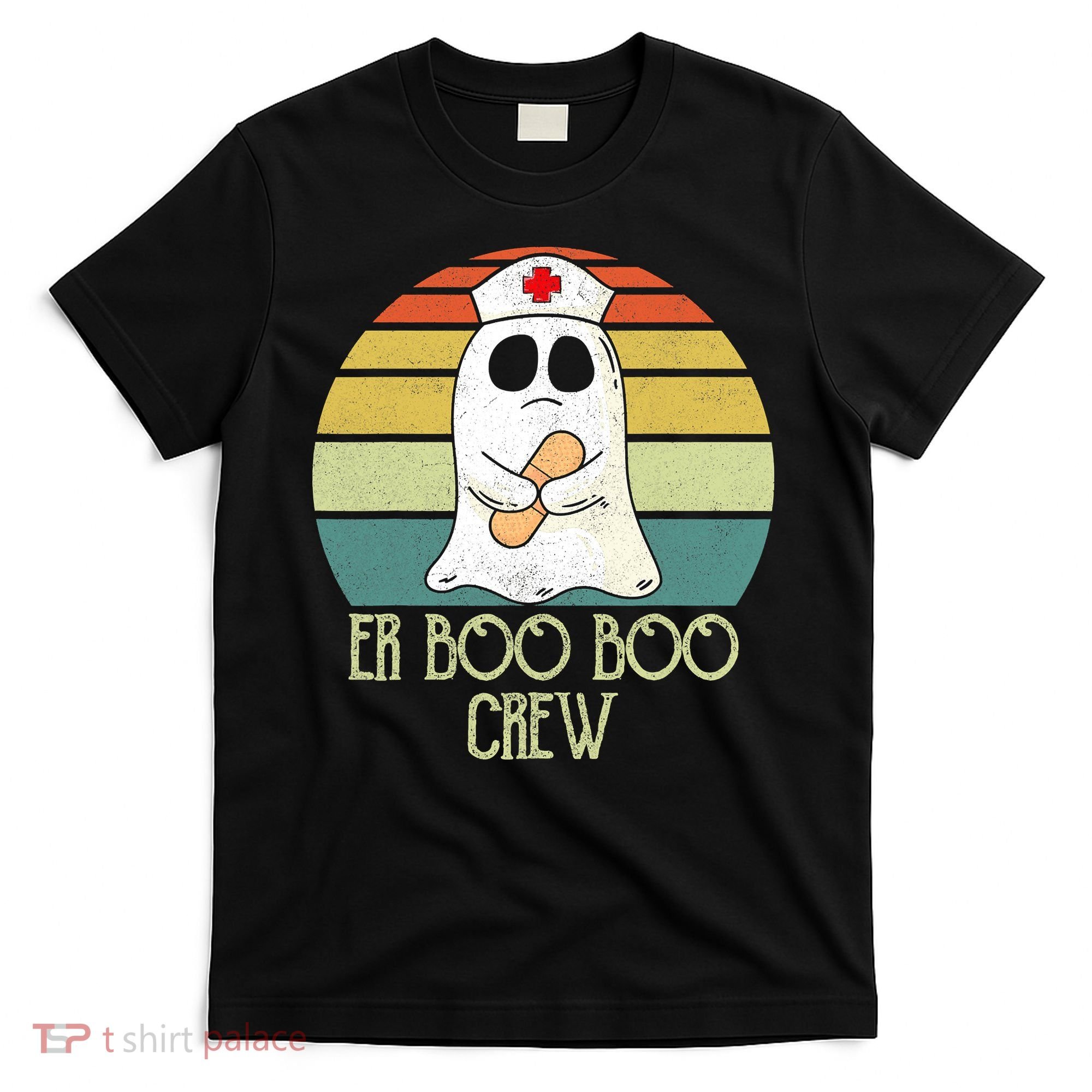 ER Nurse Boo Boo Crew Women Halloween Costume Nursing T-Shirt