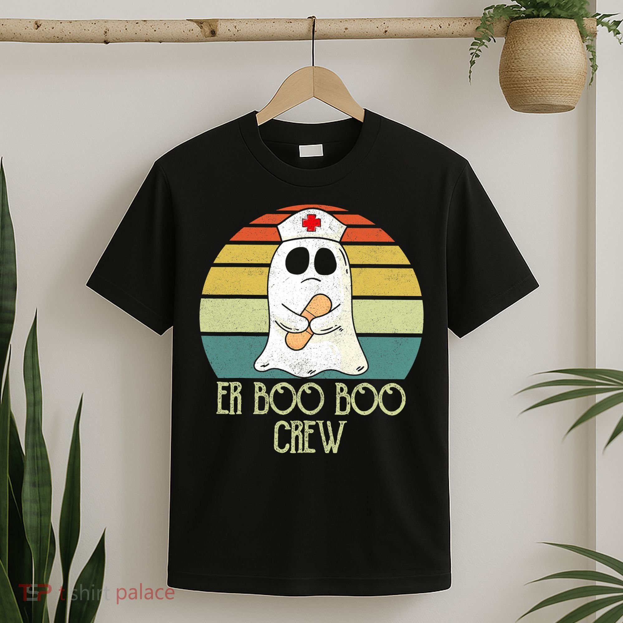 ER Nurse Boo Boo Crew Women Halloween Costume Nursing T-Shirt