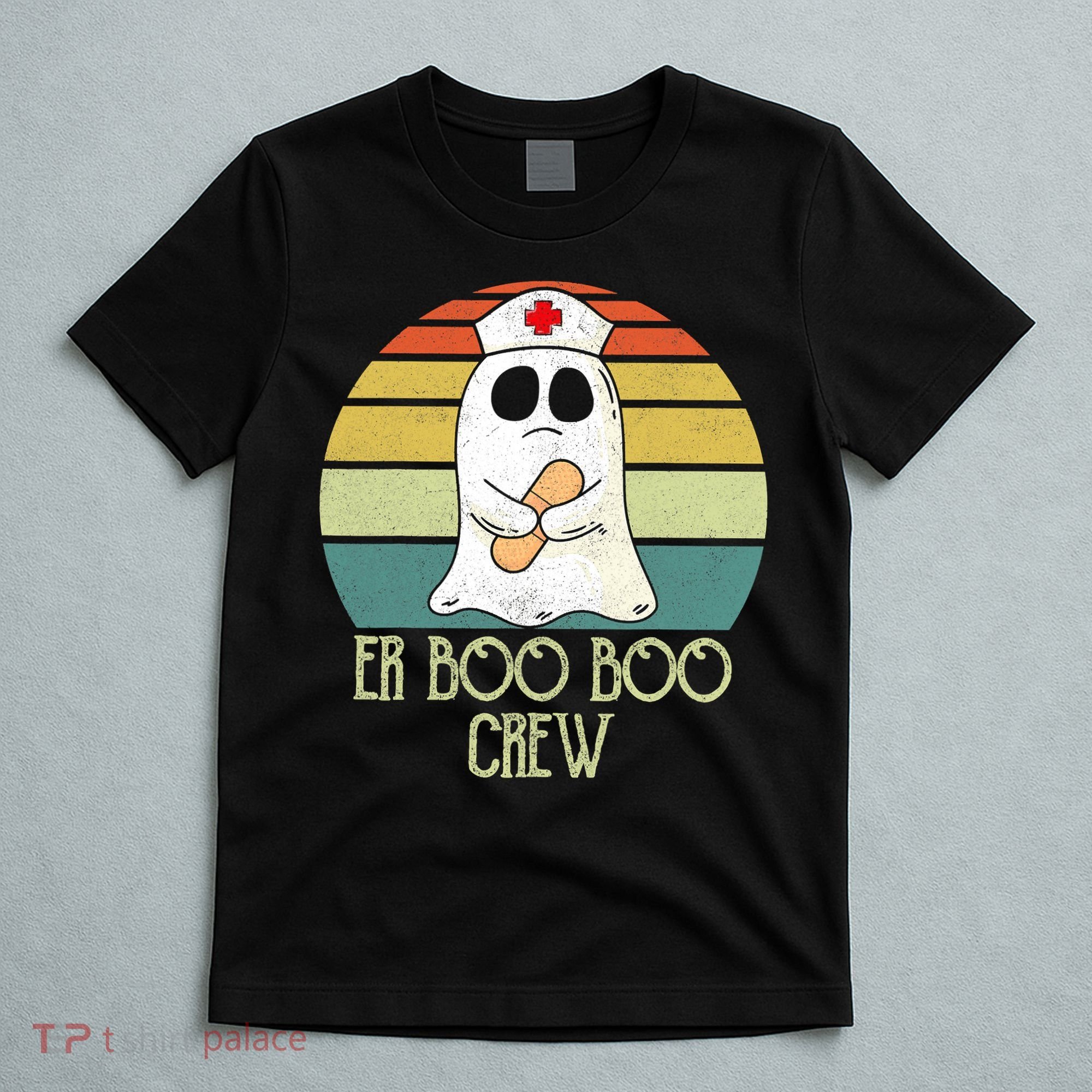 ER Nurse Boo Boo Crew Women Halloween Costume Nursing T-Shirt
