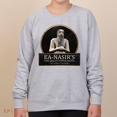Ea NasirS Copper Ingots Funny Bronze Age History Meme Women's Sweatshirt